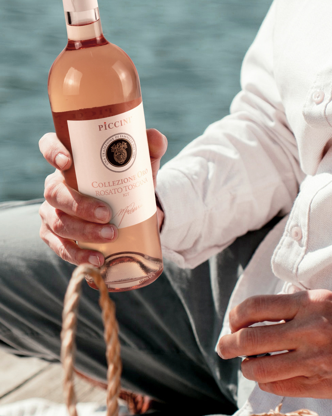 Toskanischer Rosé Gold Kollektion